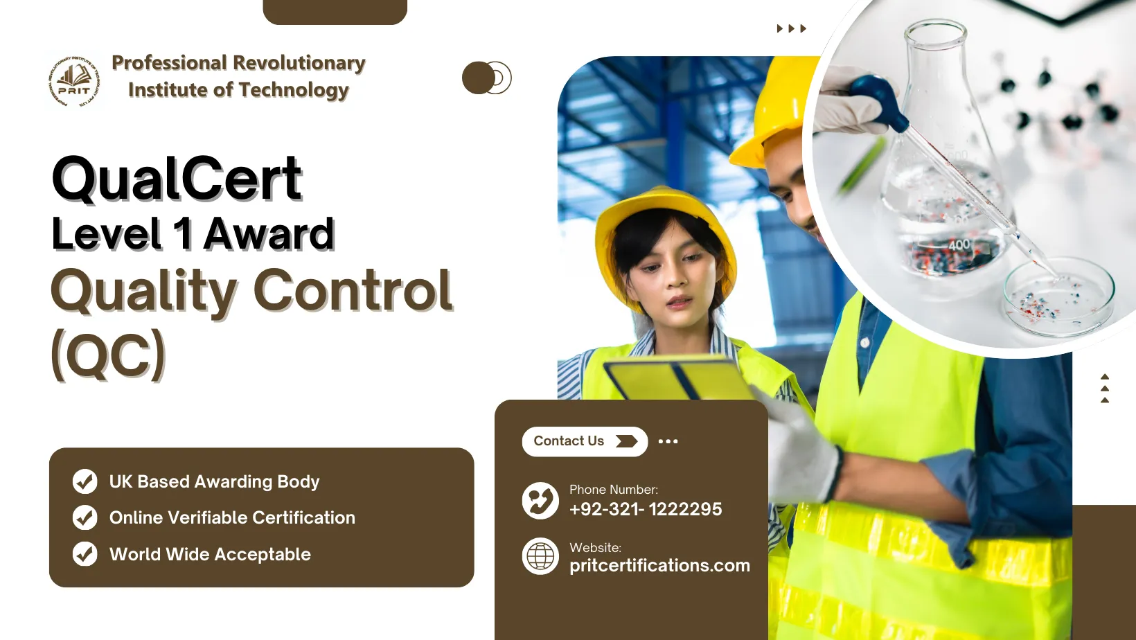 Level 1 Award in Quality Control (QC) Course