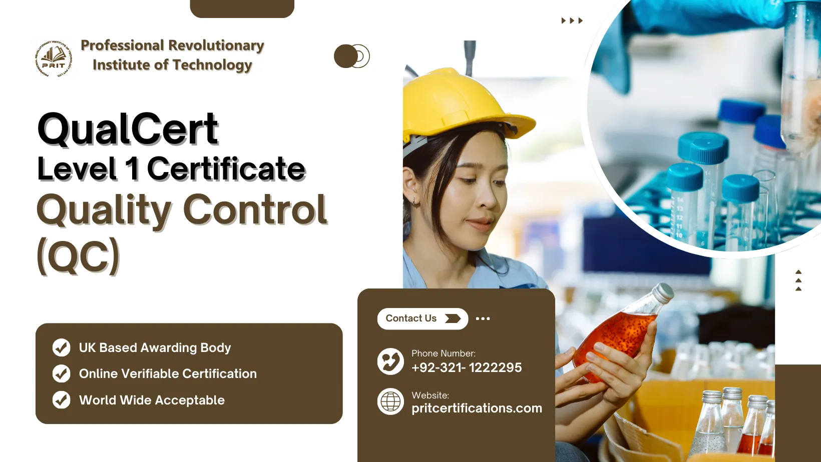 Level 1 Certificate in Quality Control (QC)