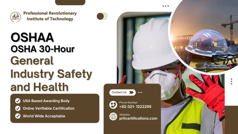 OSHA 30-Hour General Industry Safety and Health