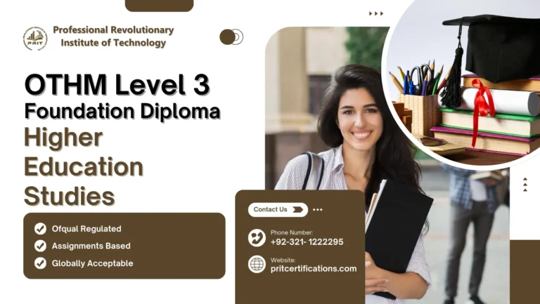 OTHM Level 3 Foundation Diploma for Higher Education Studies