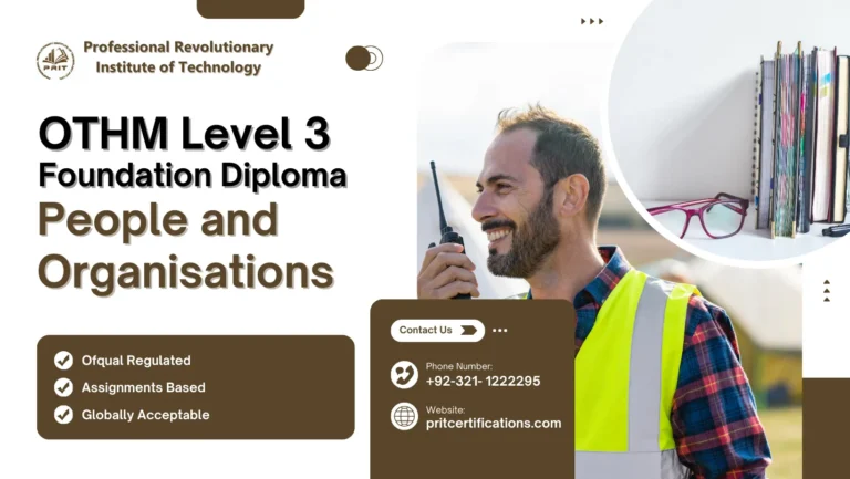 OTHM Level 3 Foundation Diploma in People and Organisations