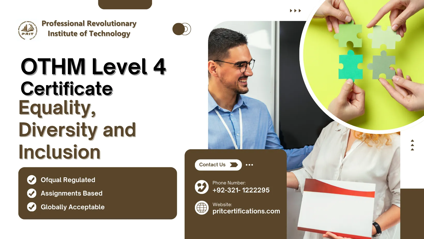 OTHM Level 4 Certificate in Equality, Diversity and Inclusion