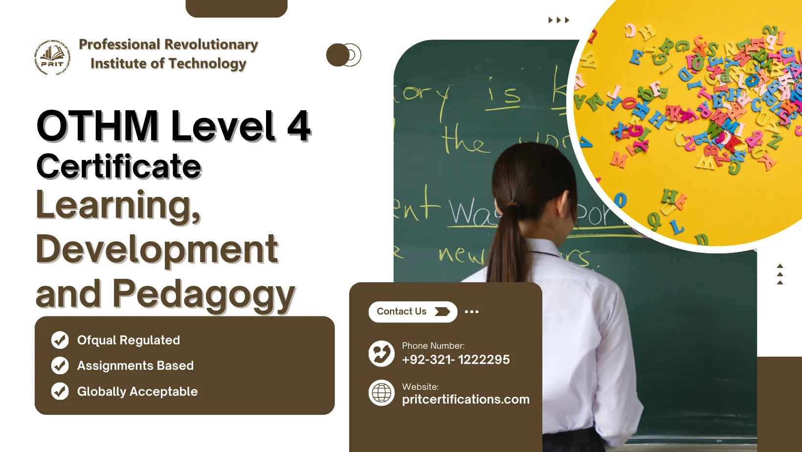 OTHM Level 4 Certificate in Learning, Development and Pedagogy