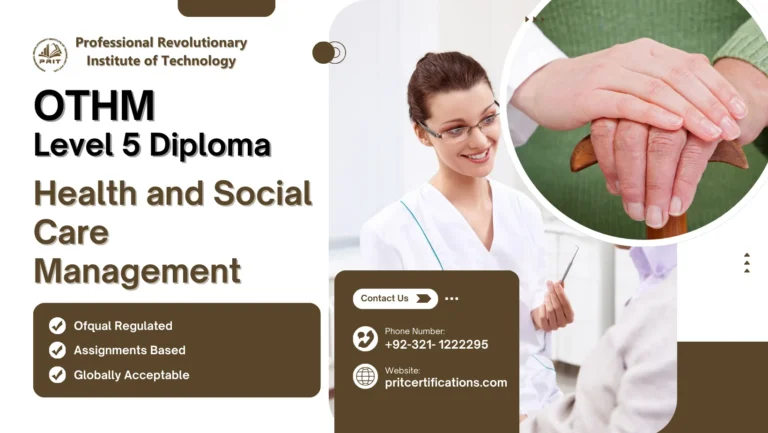 OTHM Level 5 Diploma in Health and Social Care Management