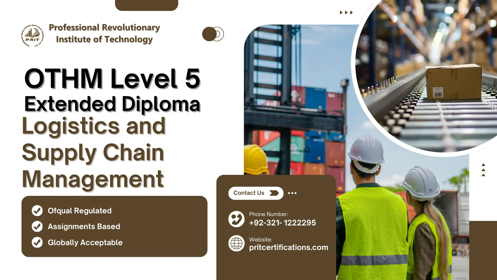 OTHM Level 5 Extended Diploma in Logistics and Supply Chain Management