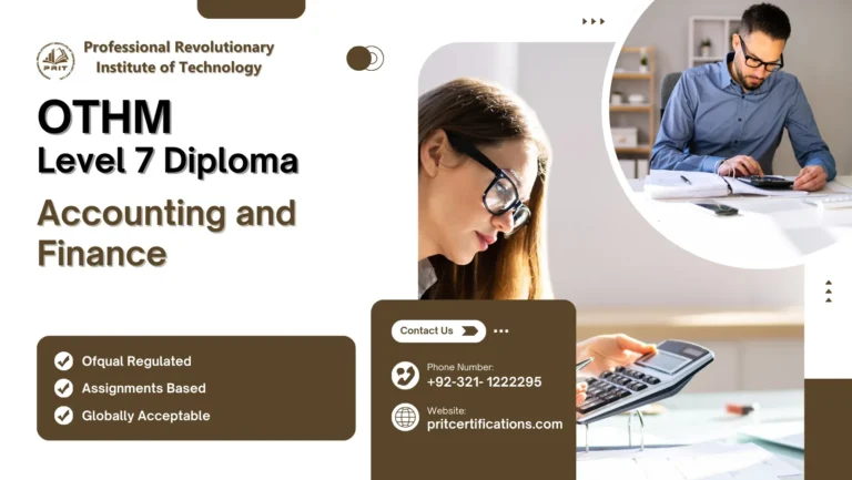 OTHM Level 7 Diploma in Accounting and Finance