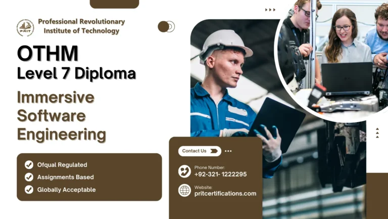 OTHM Level 7 Diploma in Immersive Software Engineering