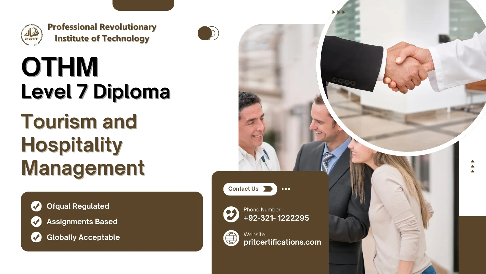 OTHM Level 7 Diploma in Tourism and Hospitality Management