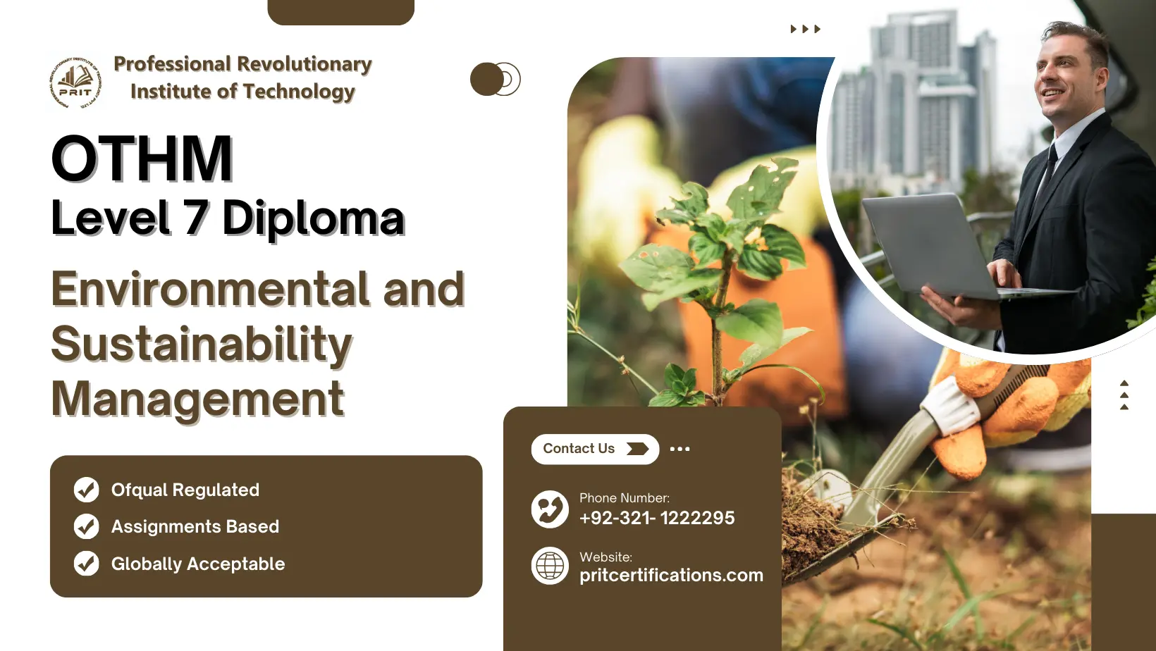 OTHM level 7 diploma in Environmental and Sustainability Management