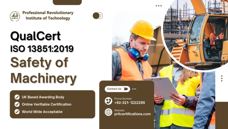 QualCert ISO 13851:2019 Safety of Machinery 