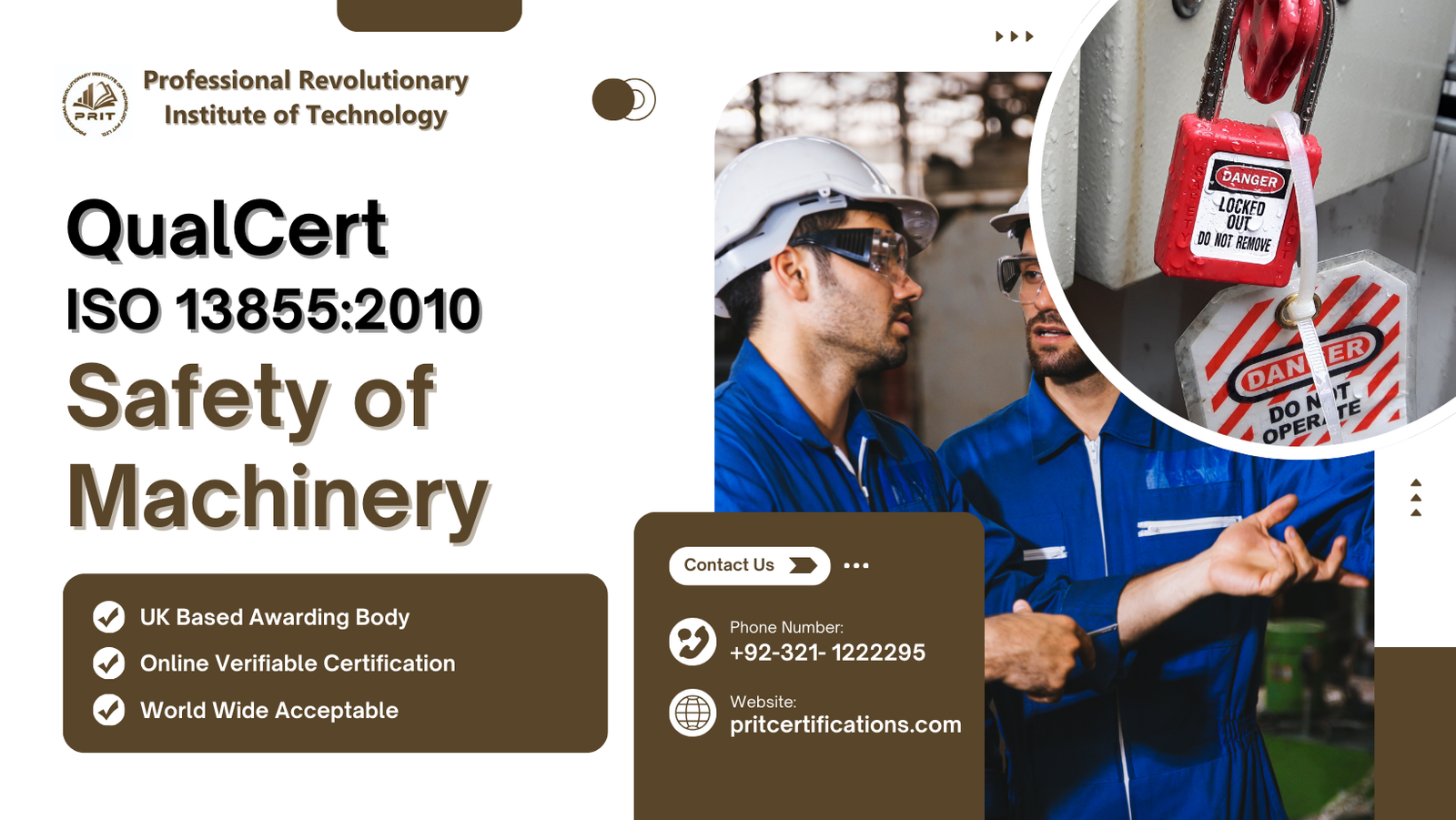 QualCert ISO 13855:2010 Safety of Machinery 