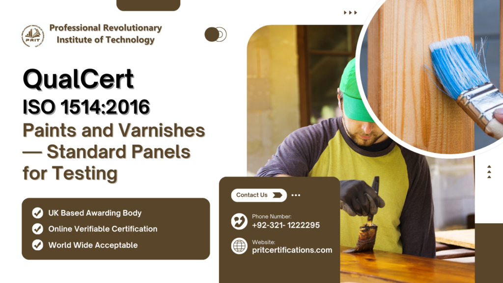 True Test Panel Paiting QualCert ISO 1514:2016 Paints and Varnishes — Standard Panels for ...
