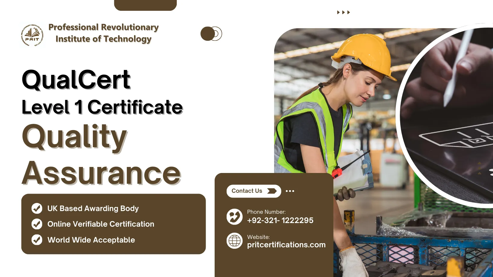 QualCert Level 1 Certificate in Quality Assurance (QA)