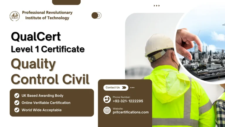 QualCert Level 1 Certificate in Quality Control (QC) Civil 