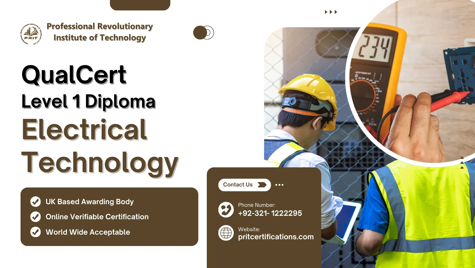 QualCert Level 1 Diploma in Electrical Technology