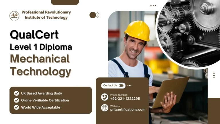 QualCert Level 1 Diploma in Mechanical Technology