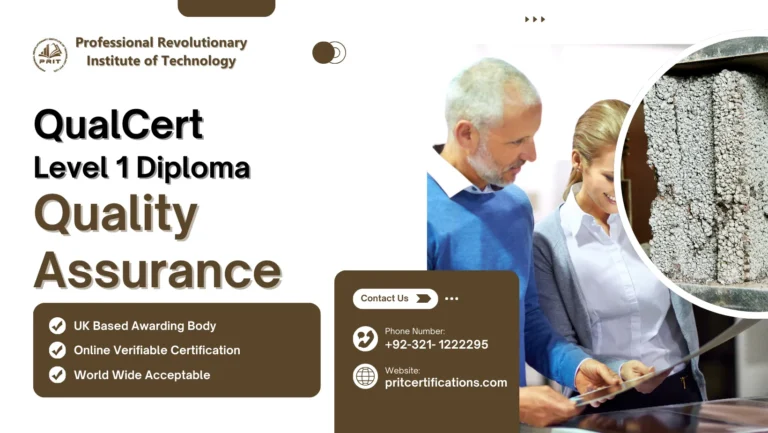 QualCert Level 1 Diploma in Quality Assurance (QA)