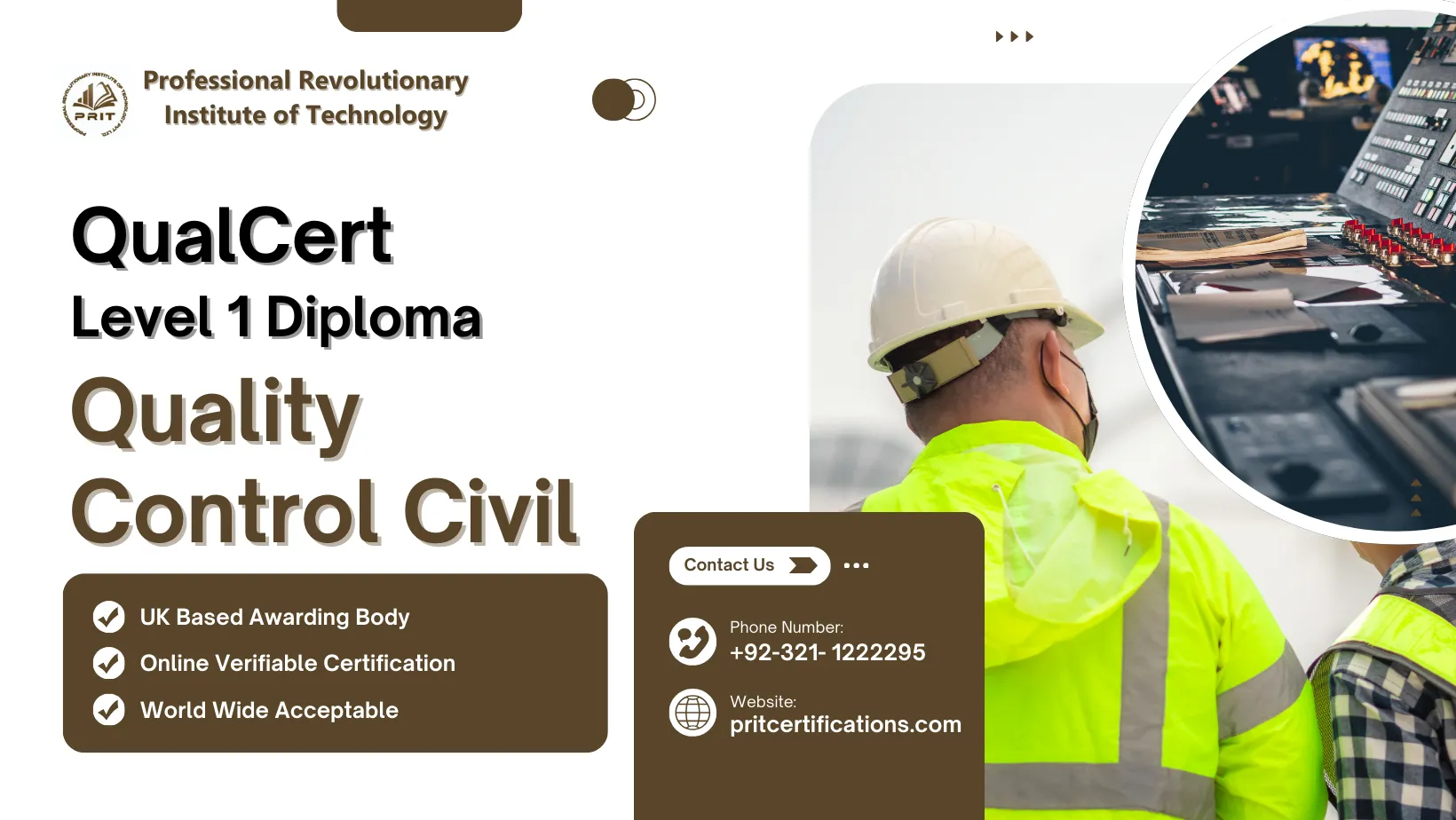 QualCert Level 1 Diploma in Quality Control (QC) Civil 