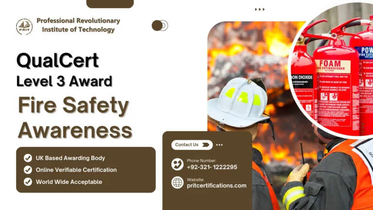 QualCert Level 3 Award in Fire Safety Awareness