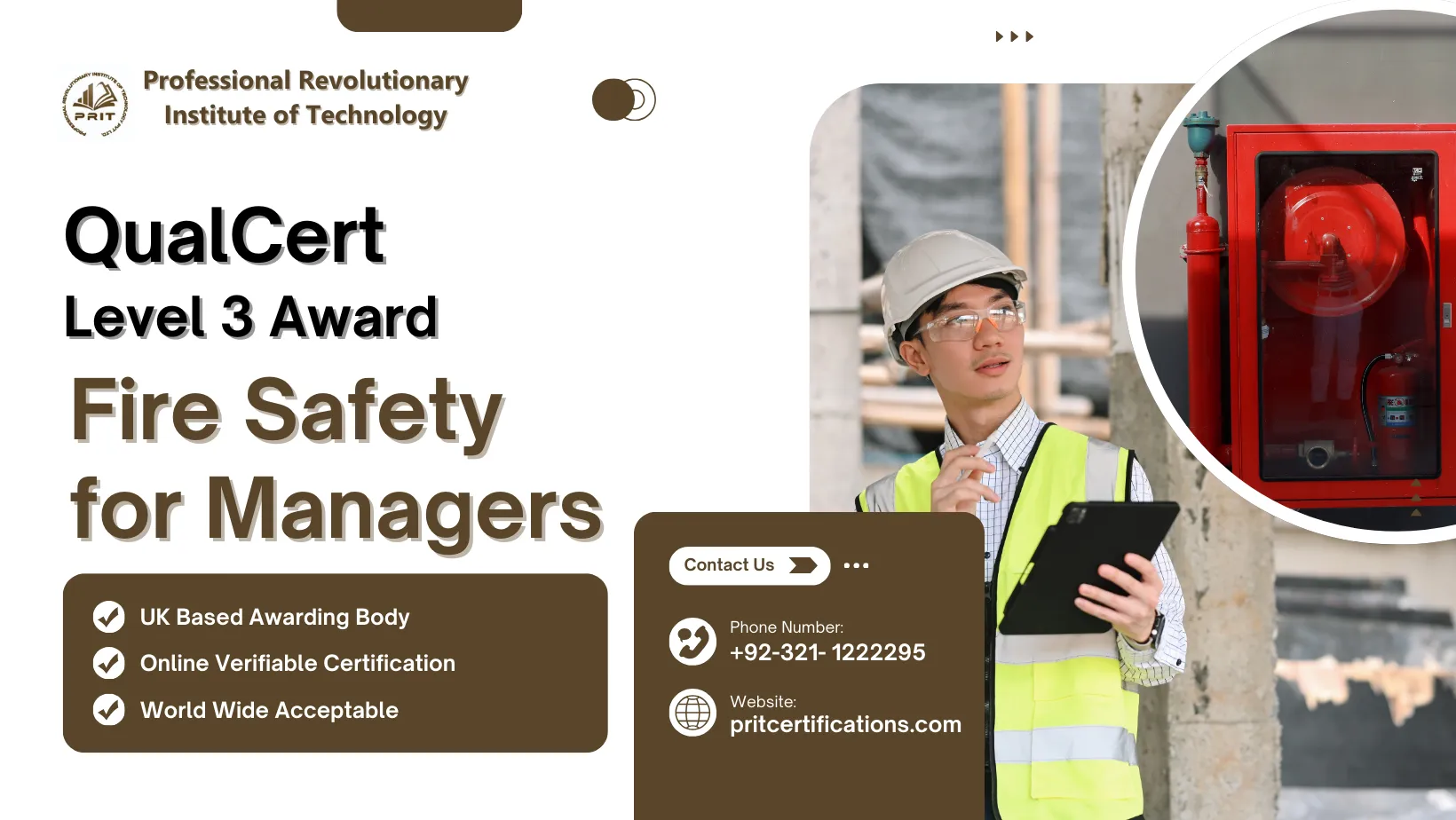 QualCert Level 3 Award in Fire Safety for Managers