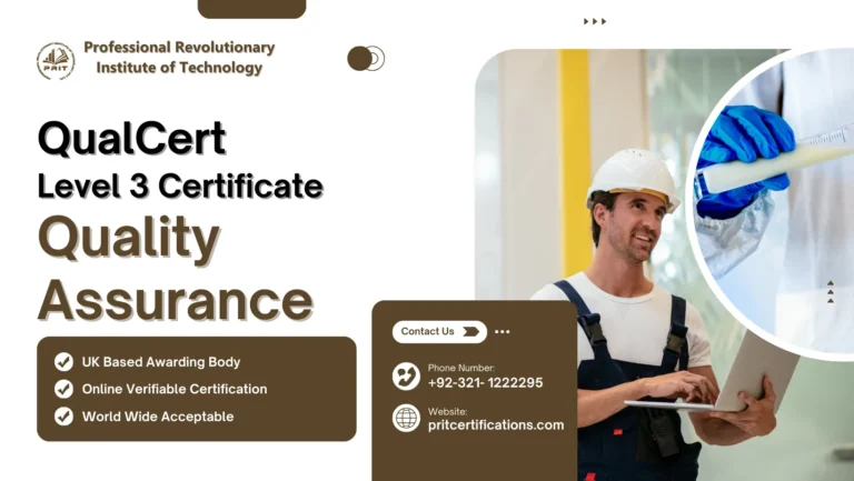 QualCert Level 3 Certificate in Quality Assurance (QA)