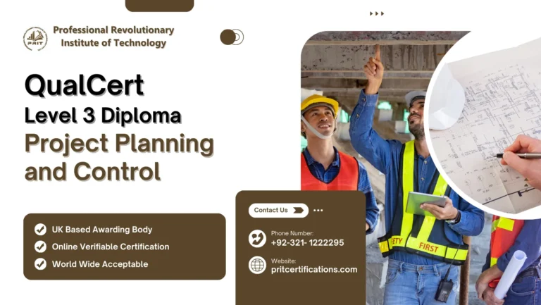 QualCert Level 3 Diploma in Project Planning and Control