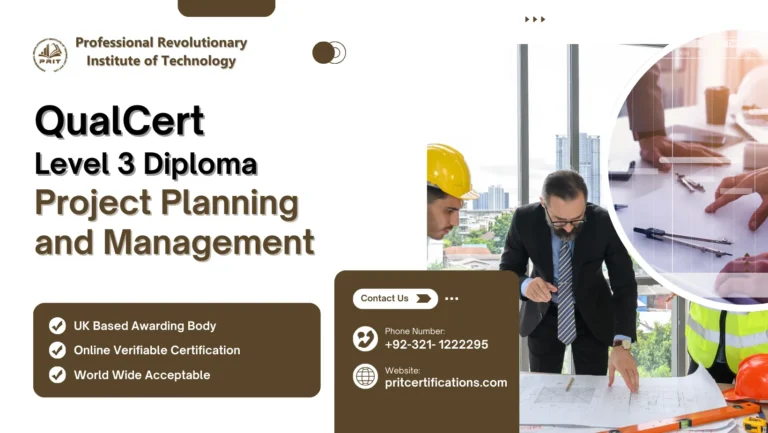 QualCert Level 3 Diploma in Project Planning and Management