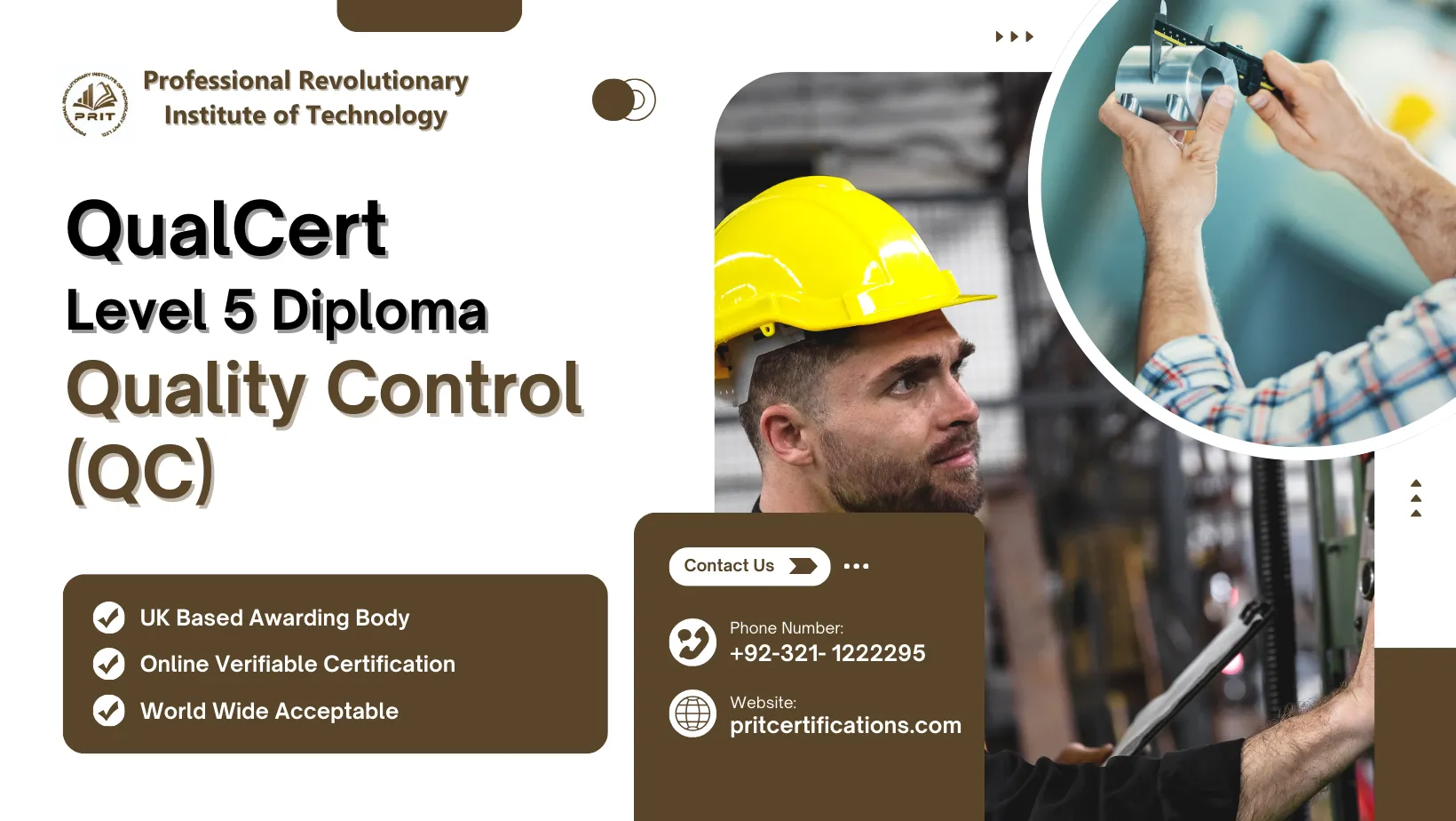 QualCert Level 5 Diploma in Quality Control (QC)