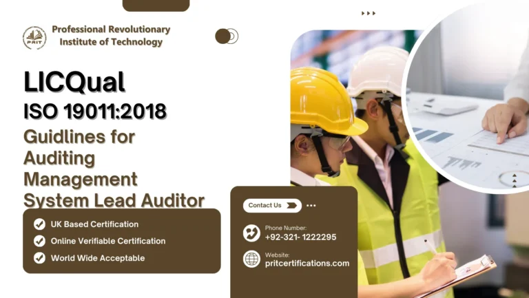 LICQual ISO 19011:2018 Guidlines for Auditing Management System Lead Auditor