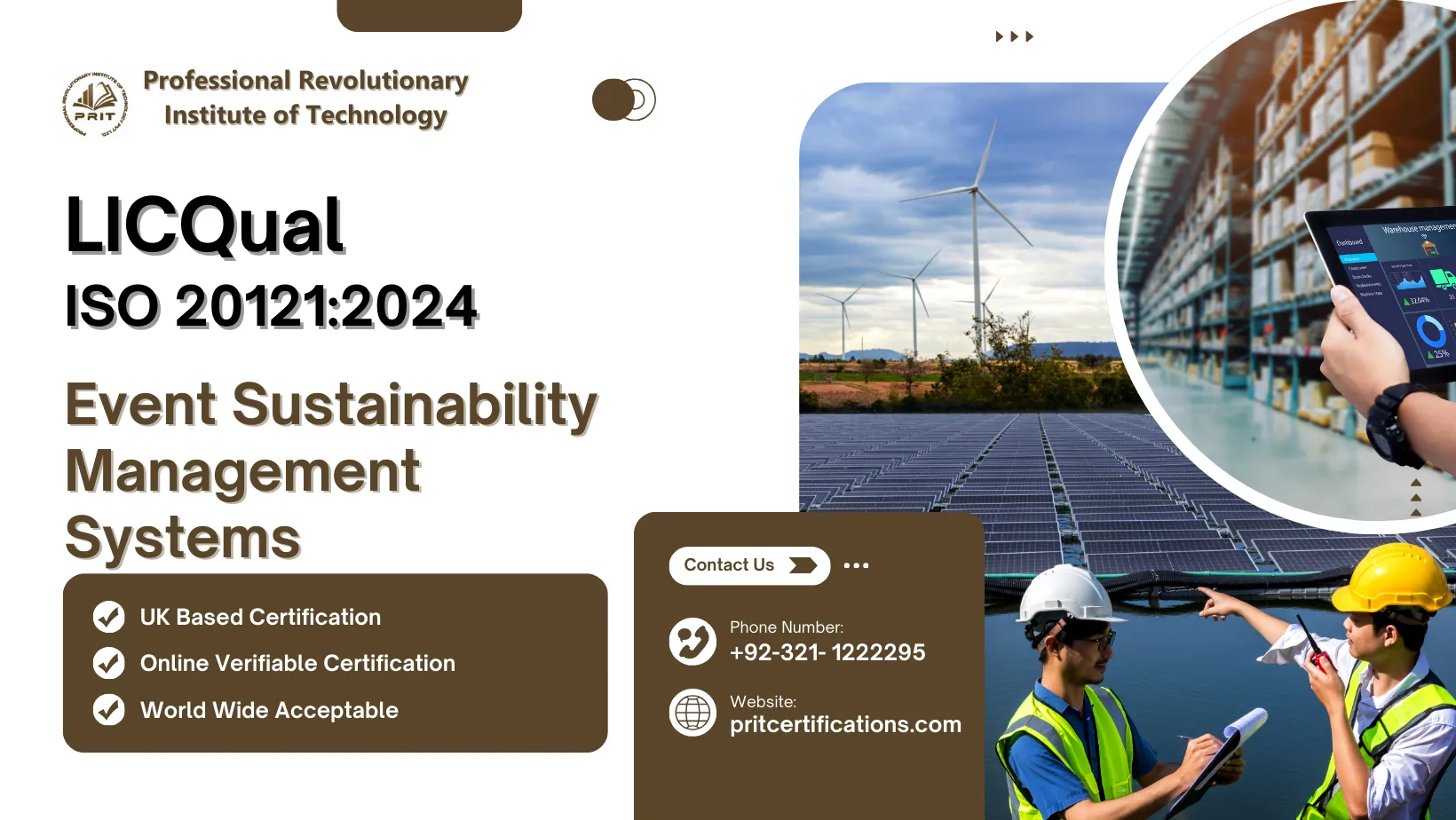 LICQual ISO 20121:2024 Event Sustainability Management Systems