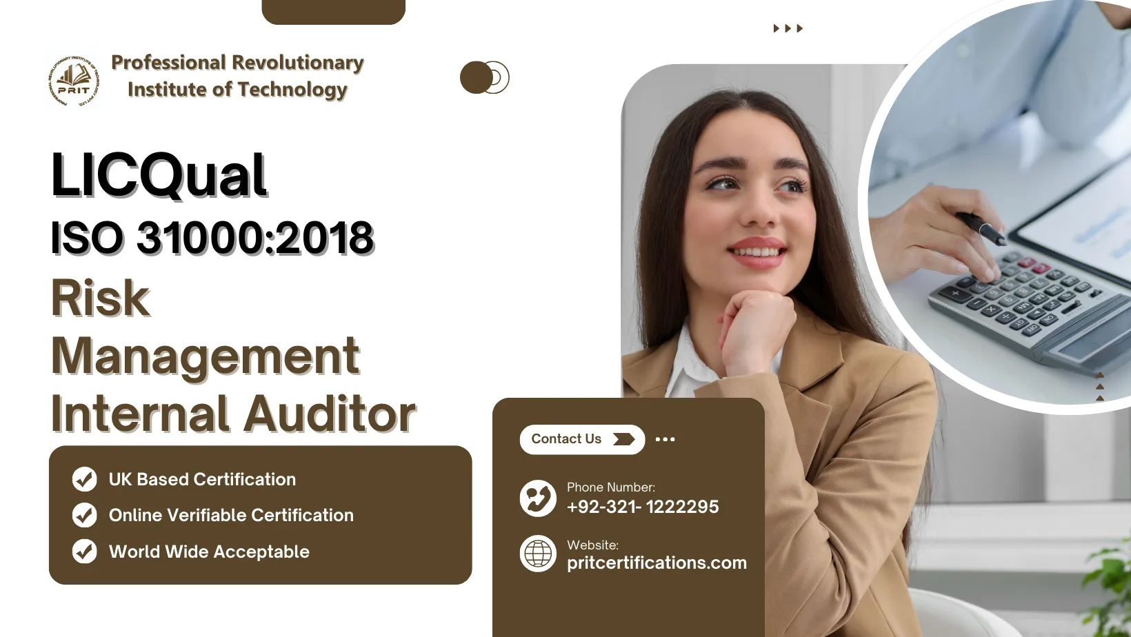 LICQual ISO 31000:2018 Risk Management Internal Auditor