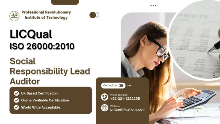 LICQual ISO 26000:2010 Social Responsibility Lead Auditor