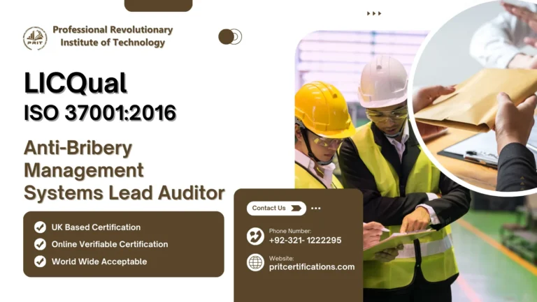 LICQual ISO 37001:2016 Anti-Bribery Management Systems Lead Auditor