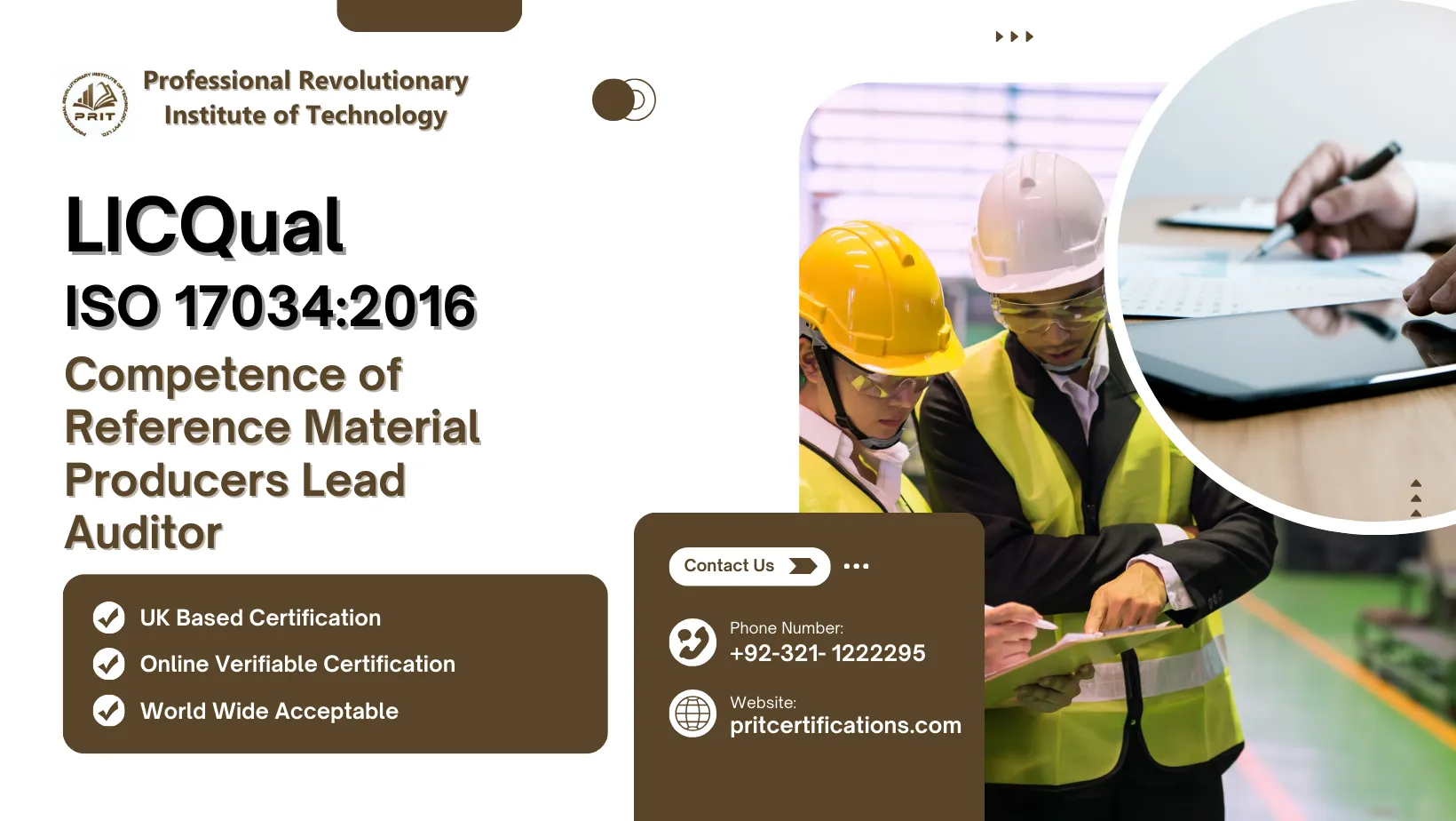 Competence of Reference Material Producers Lead Auditor