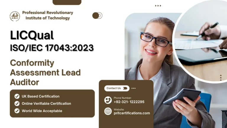 LICQual ISO/IEC 17043:2023 Conformity Assessment Lead Auditor