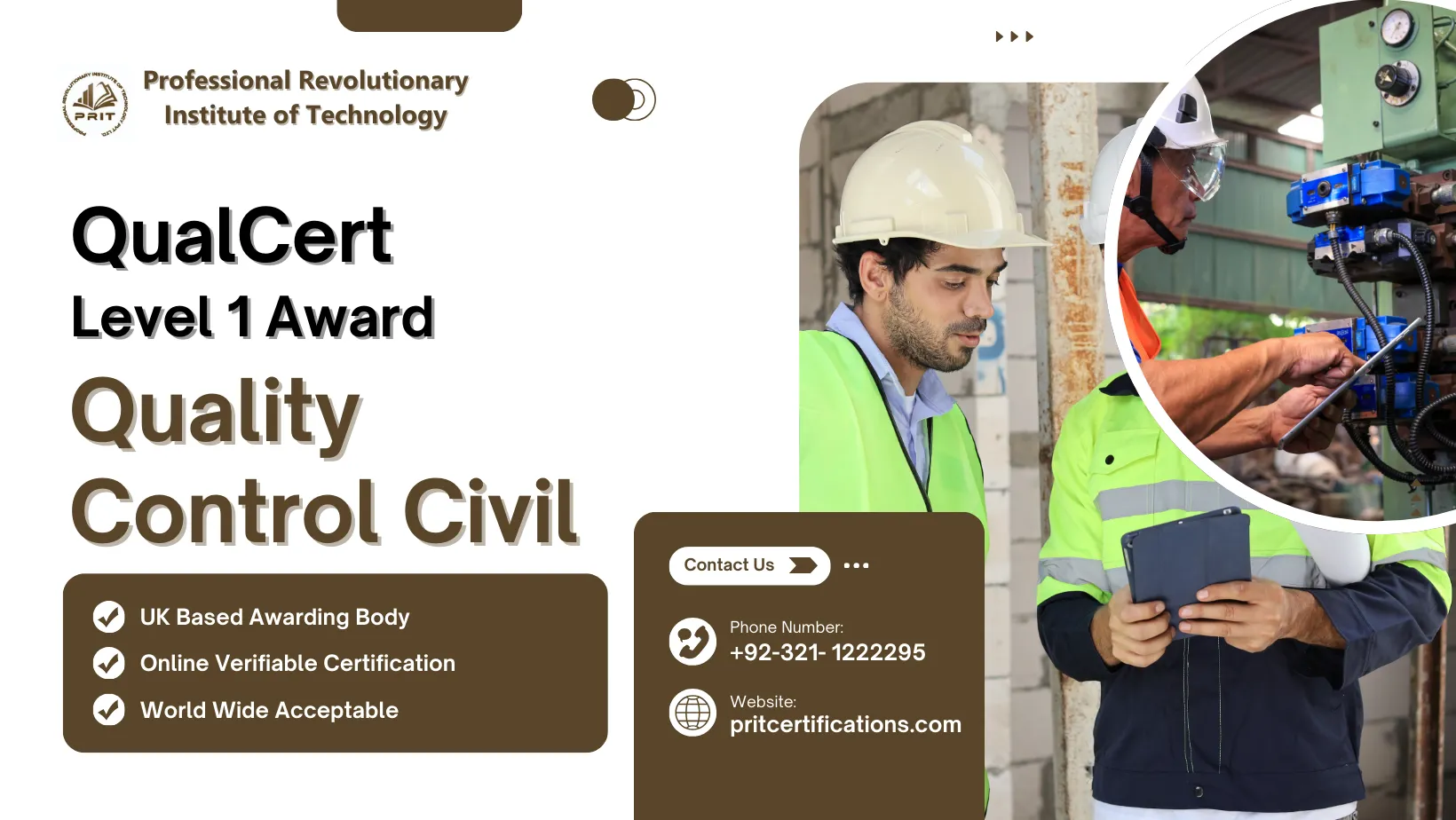 QualCert Level 1 Award in Quality Control (QC) Civil 