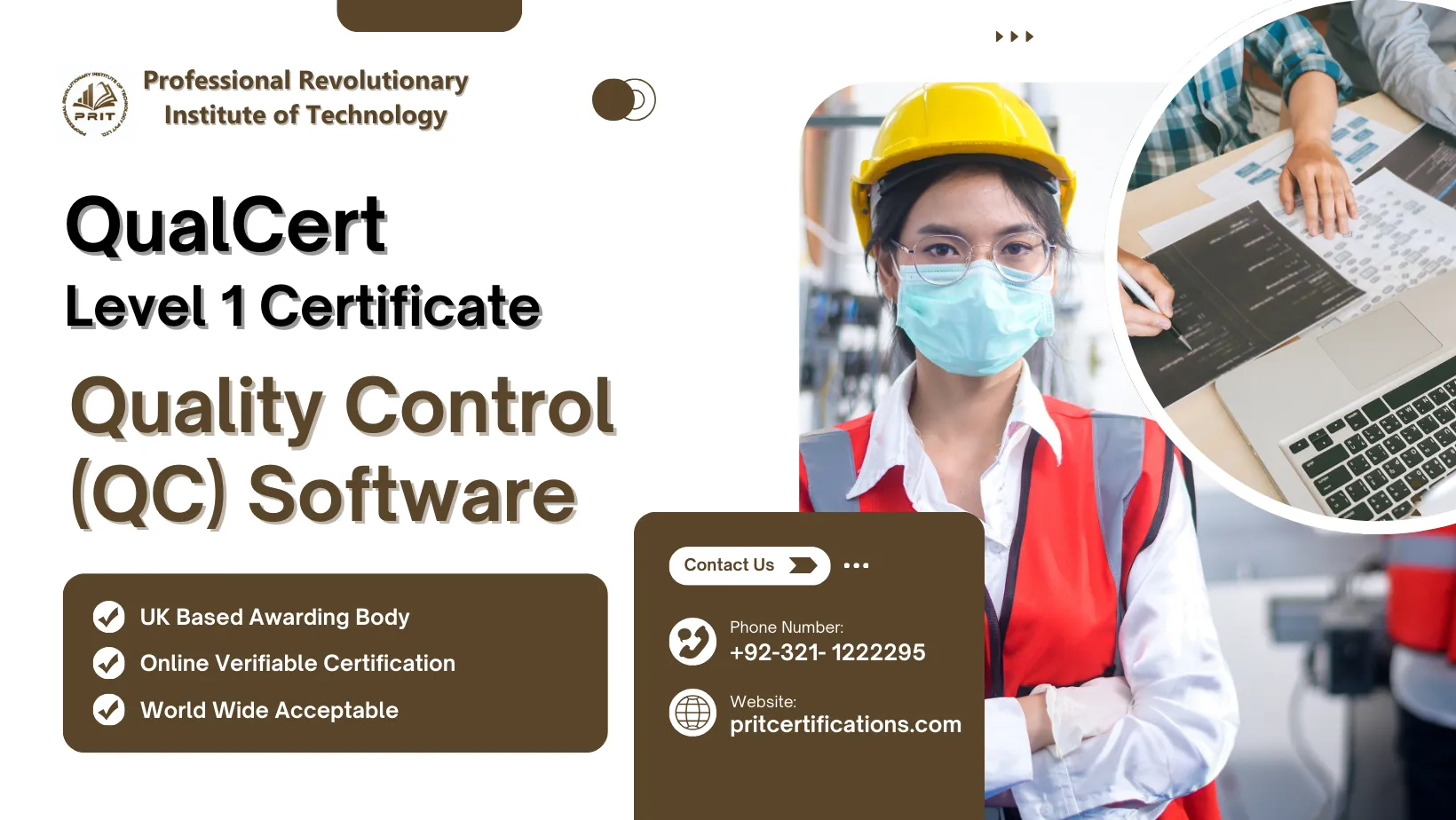 QualCert Level 1 Certificate in Quality Control (QC) Software