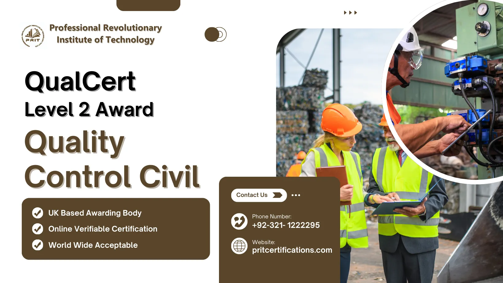 QualCert Level 2 Award in Quality Control (QC) Civil