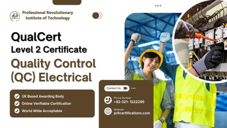 QualCert Level 2 Certificate in Quality Control (QC) Electrical 