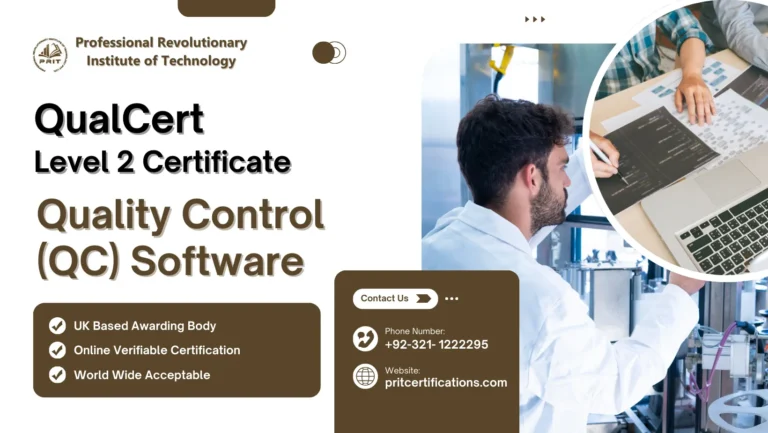 Level 2 Certificate in Quality Control (QC) Software 