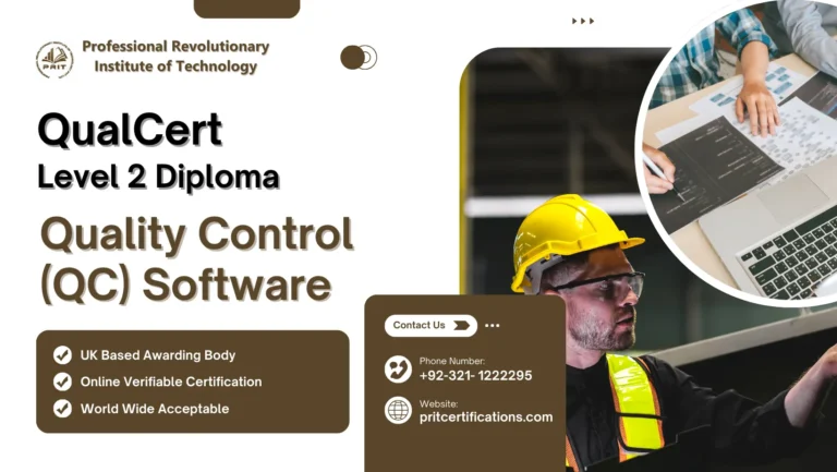 QualCert Level 1 Diploma in Quality Control (QC) Software