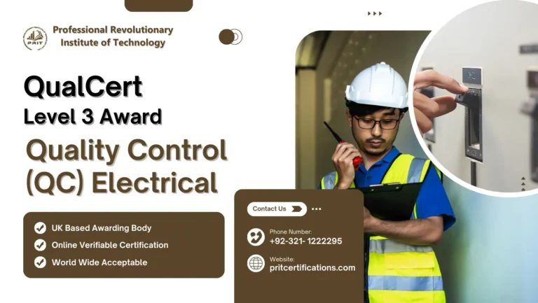 QualCert Level 3 Award in Quality Control (QC) Electrical 