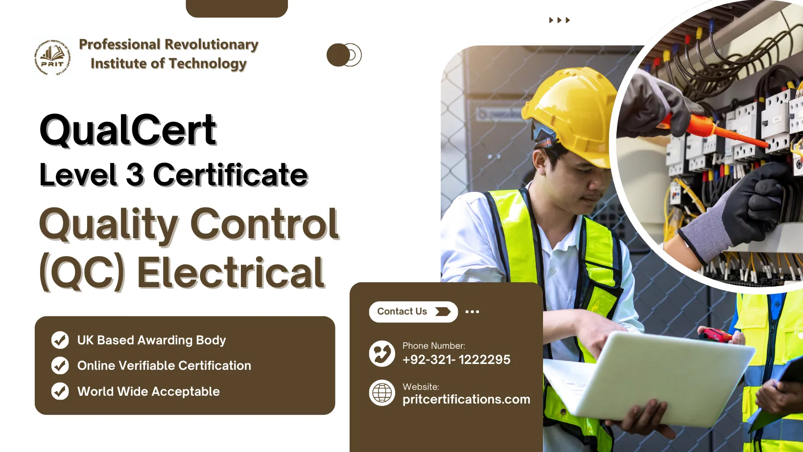 QualCert Level 3 Certificate in Quality Control (QC) Electrical