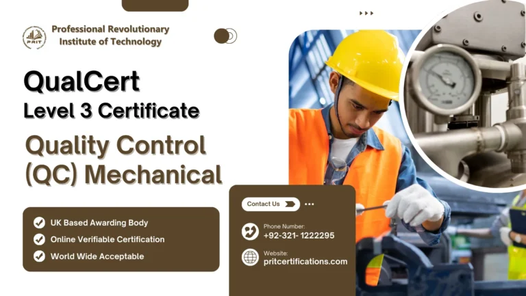 QualCert Level 3 Certificate in Quality Control (QC) Mechanical 