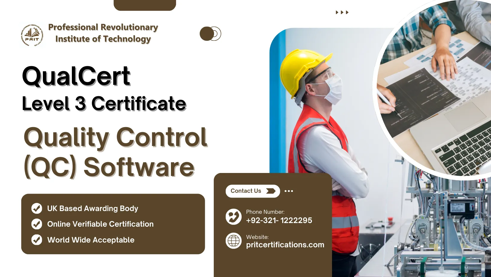 QualCert Level 3 Certificate in Quality Control ( QC ) Software