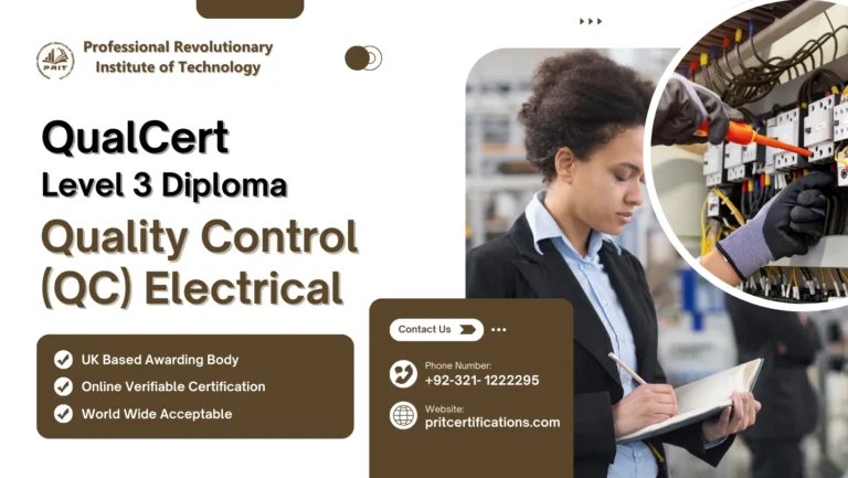 QualCert Level 3 Diploma in Quality Control (QC) Electrical