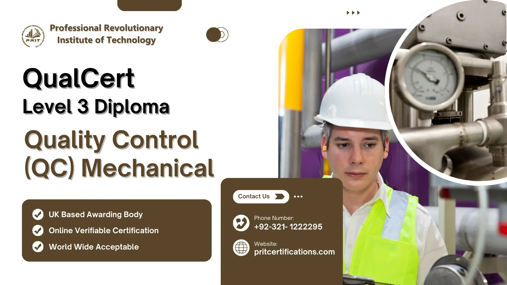 QualCert Level 3 Diploma in Quality Control ( QC ) Mechanical