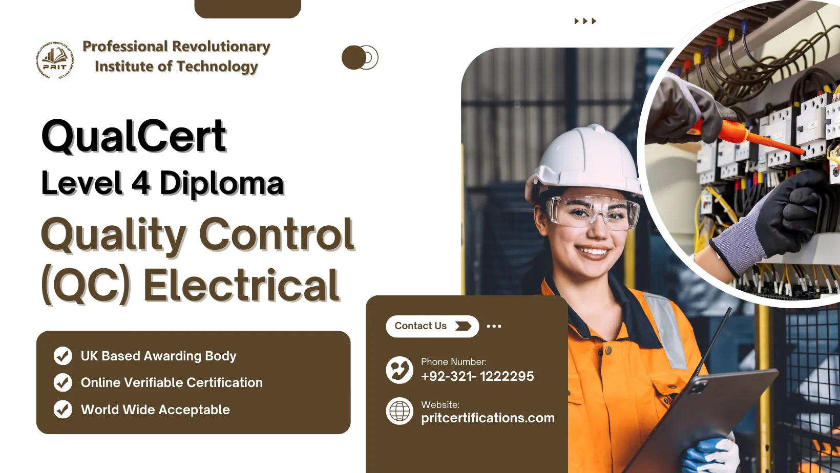 QualCert Level 4 Diploma in Quality Control (QC) Electrical