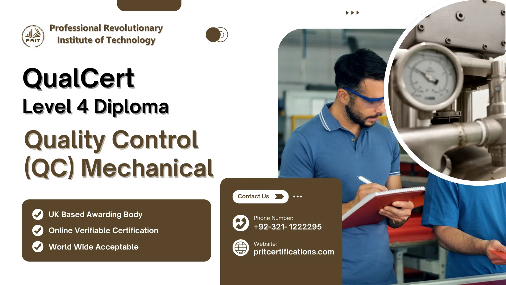 QualCert Level 4 Diploma in Quality Control ( QC ) Mechanical