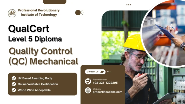 QualCert Level 5 Diploma in Quality Control (QC) Mechanical